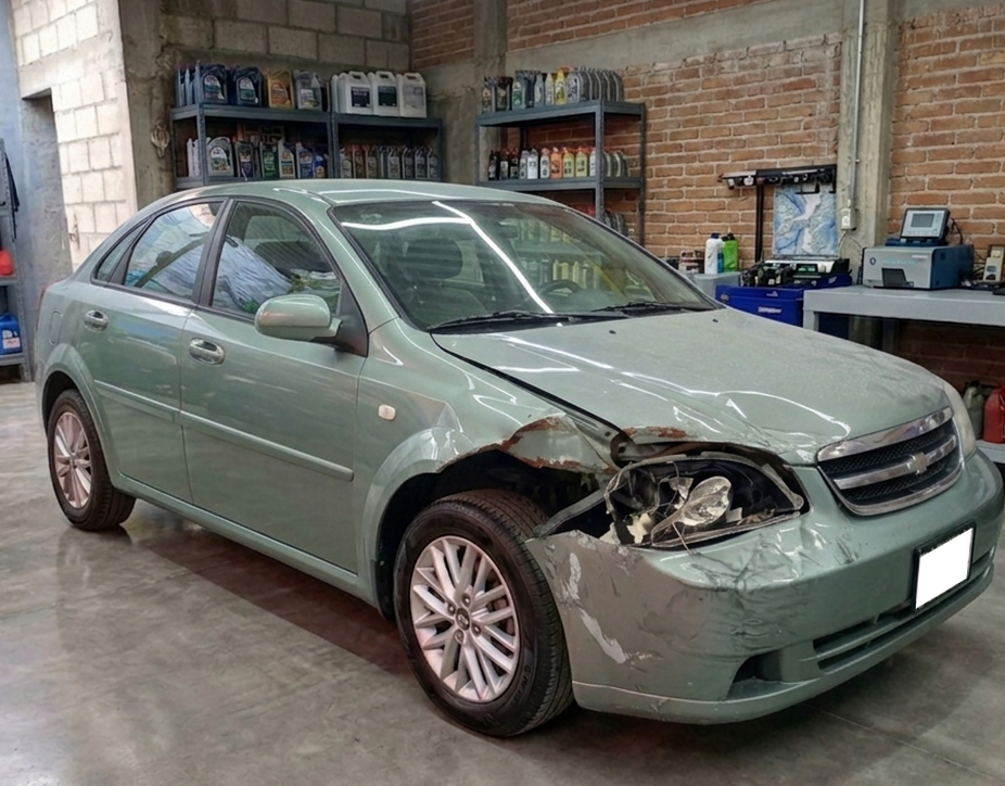 Antes de pintura automotriz de alta calidad en Tuxtla Gutiérrez
